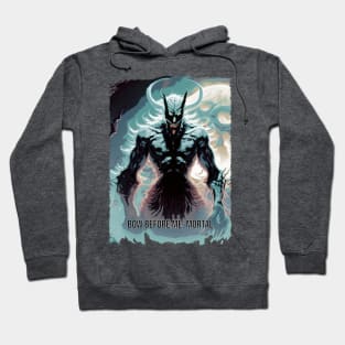 Fasbytes Horror Demon Bow Before Me, Mortal Hoodie